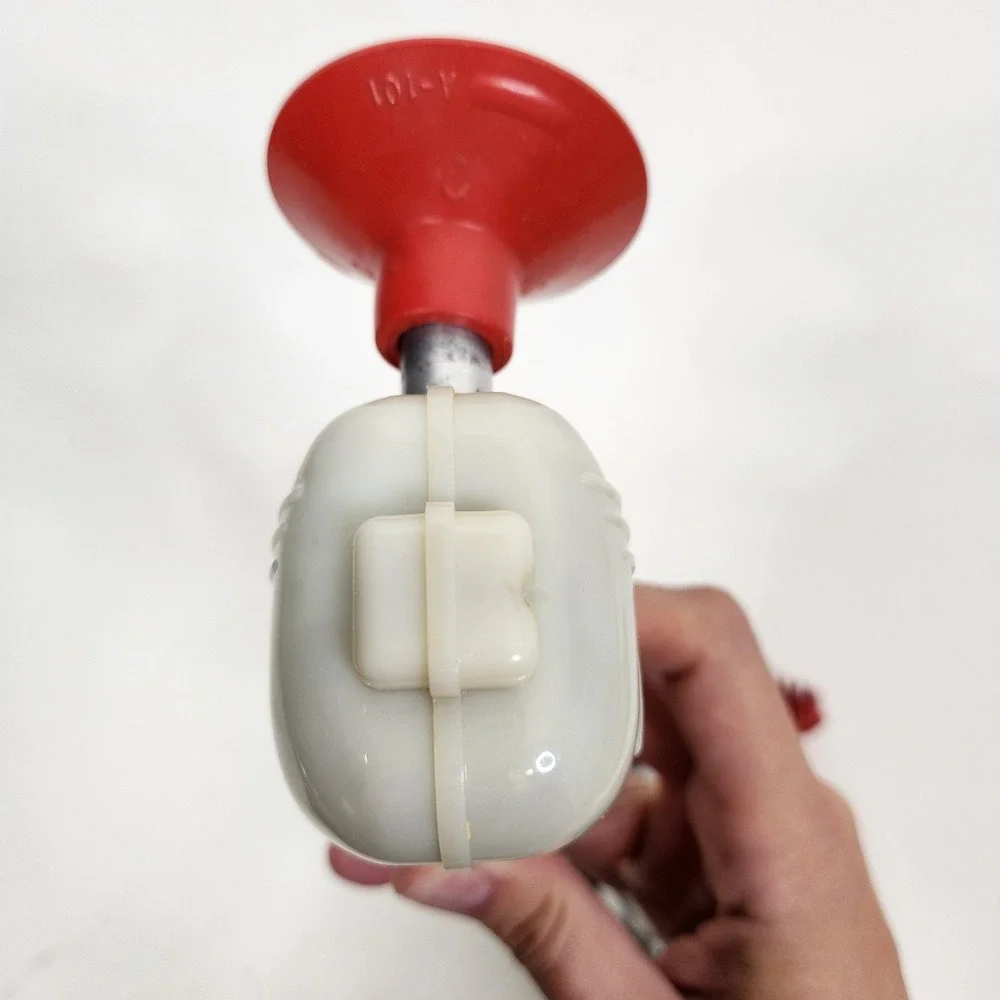 Wahl Model E Home Electric Vibrator Massager White W/ 3 Attachments Box Vintage